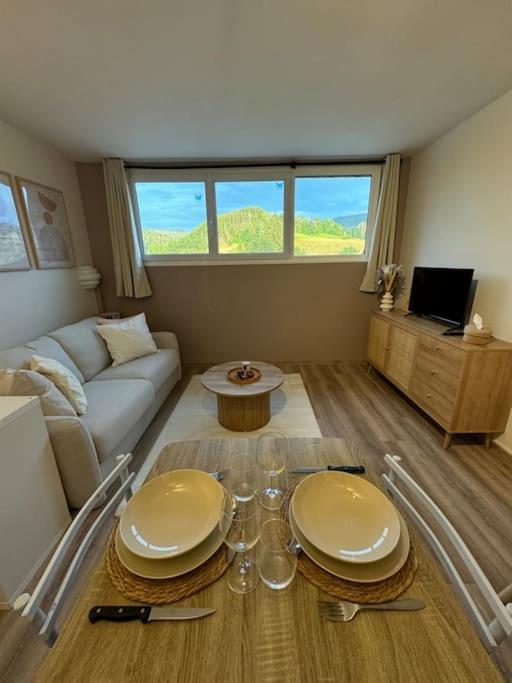 Studio Cosy Au Coeur Du Haut-Jura Foncine-le-Bas Bagian luar foto